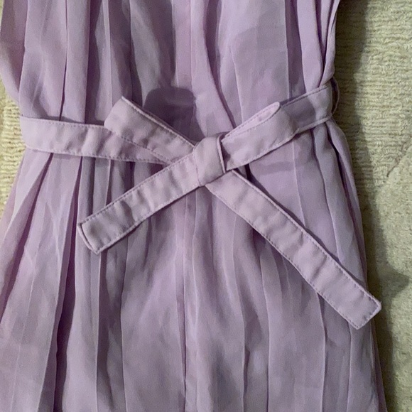Pleated Lavender Dress Girls Size 3/4 - Picture 4 of 6